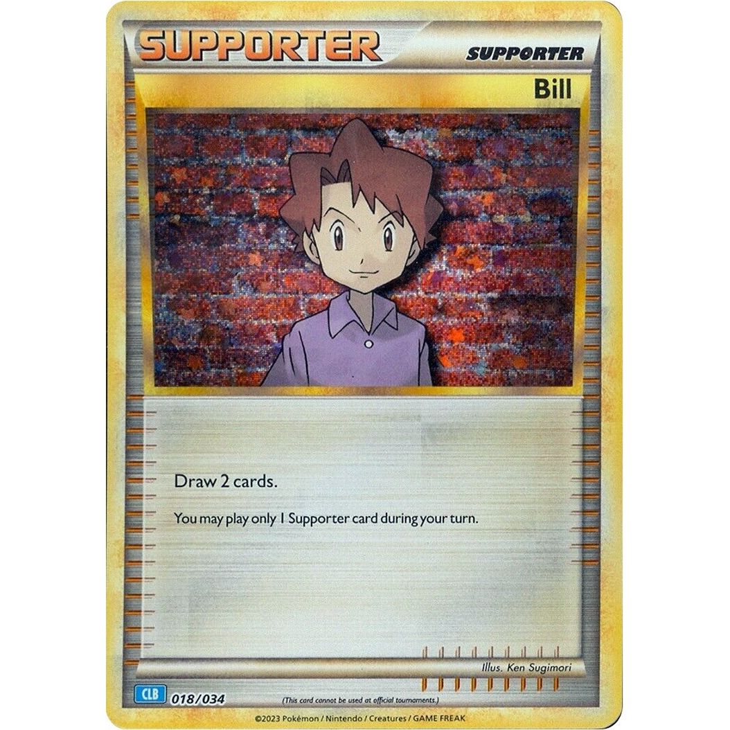 Image for Bill (CLB) (018/034) (CL) - Pokemon