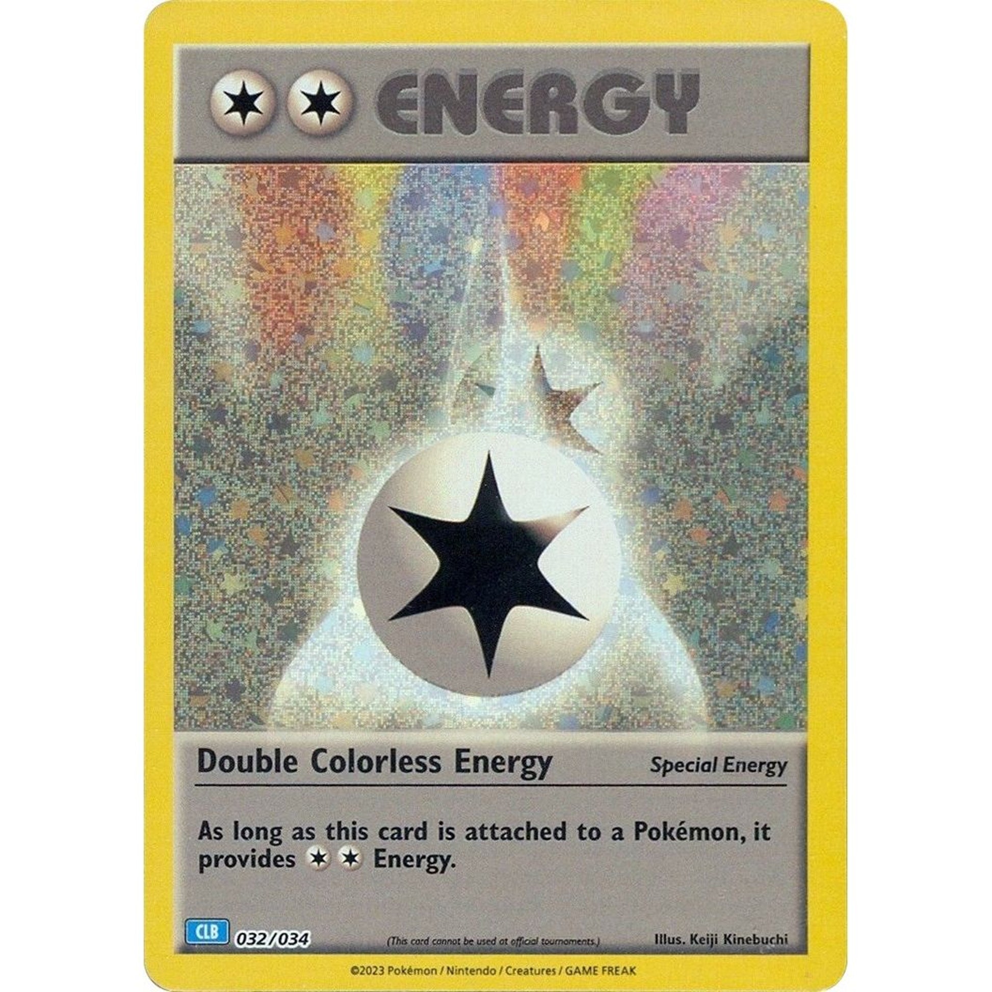 Image for Double Colorless Energy (CLB) (032/034) (CL) - Pokemon