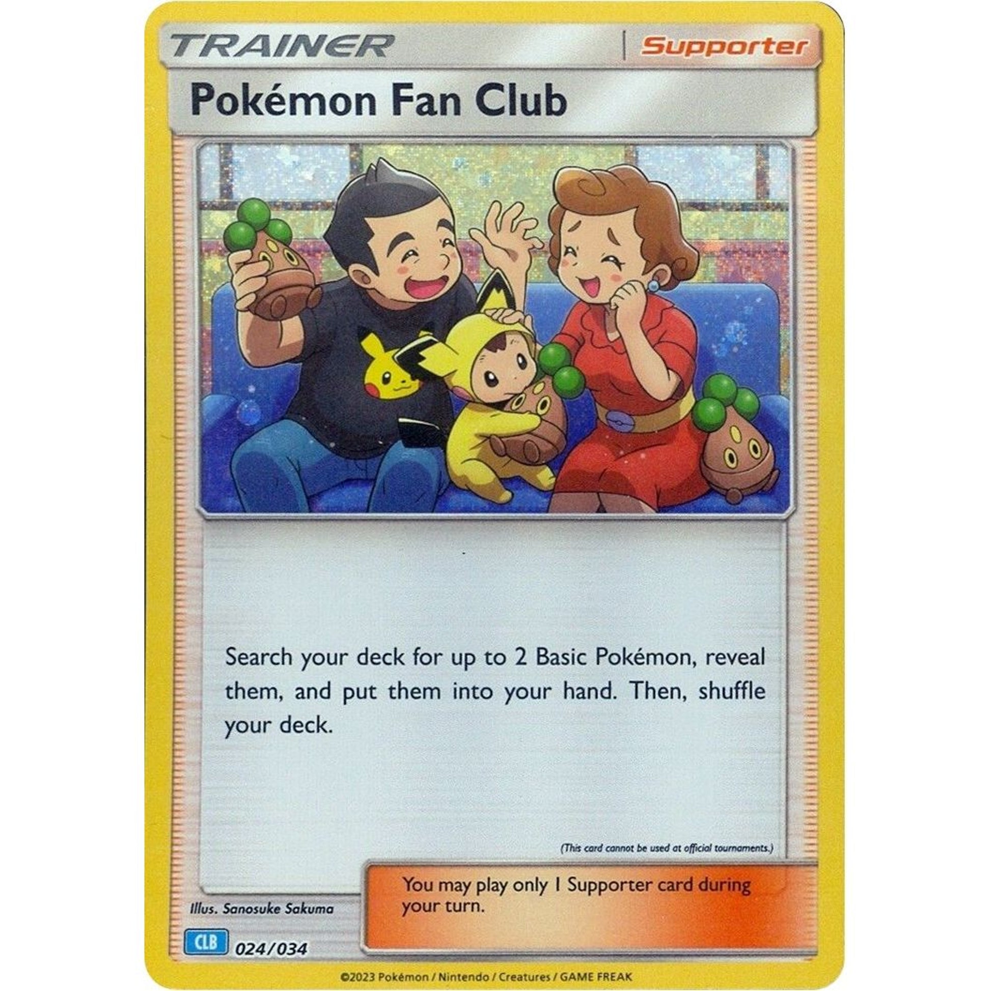 Image for Pokemon Fan Club (CLB) (024/034) (CL) - Pokemon