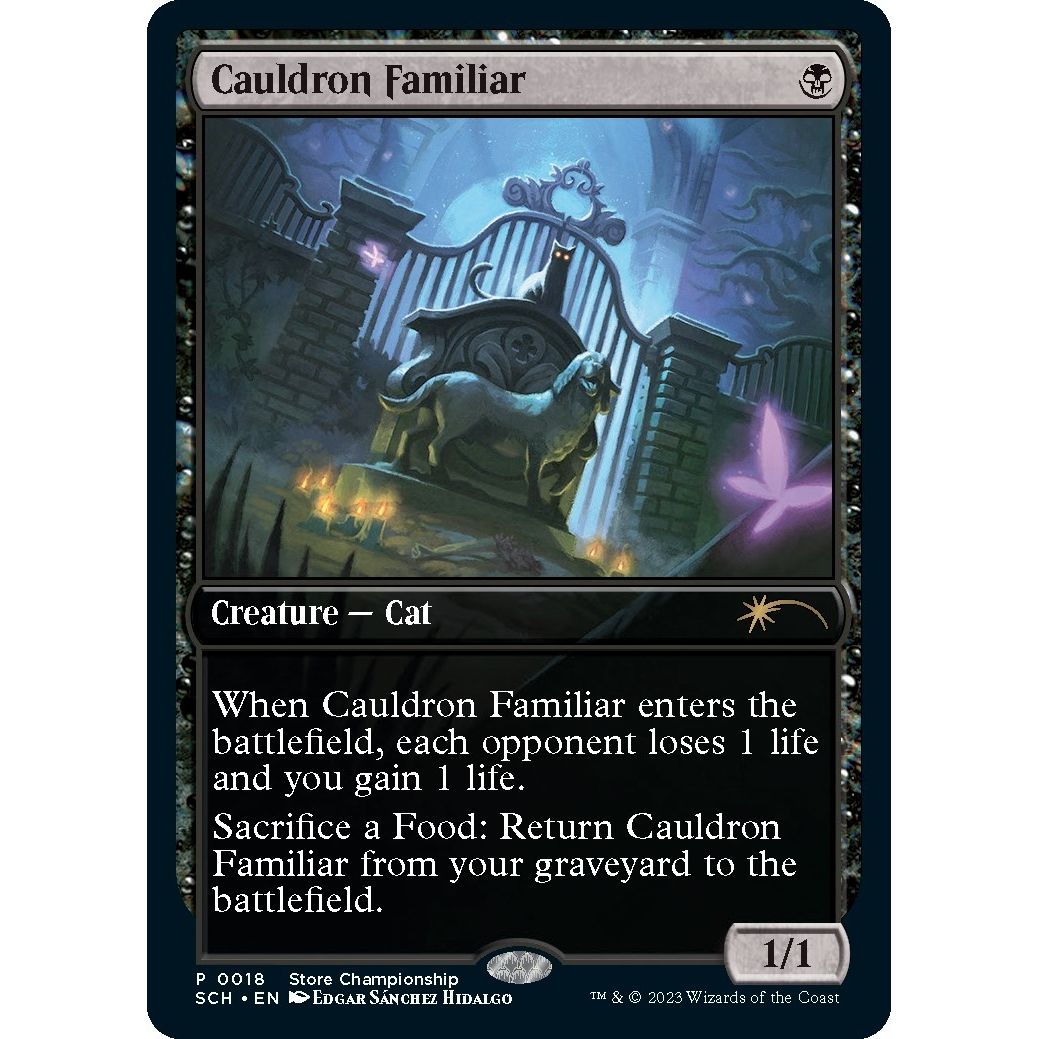 Image for Cauldron Familiar (18) (GAME) - Magic: The Gathering