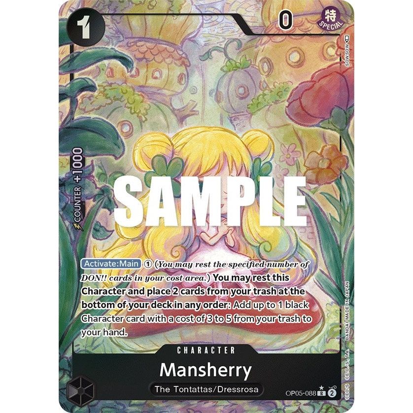 Image for Mansherry (Alternate Art) (OP05-088) (OP05) - One Piece Card Game