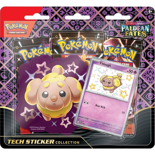 Image for Paldean Fates Tech Sticker Collection [Fidough] - Pokemon