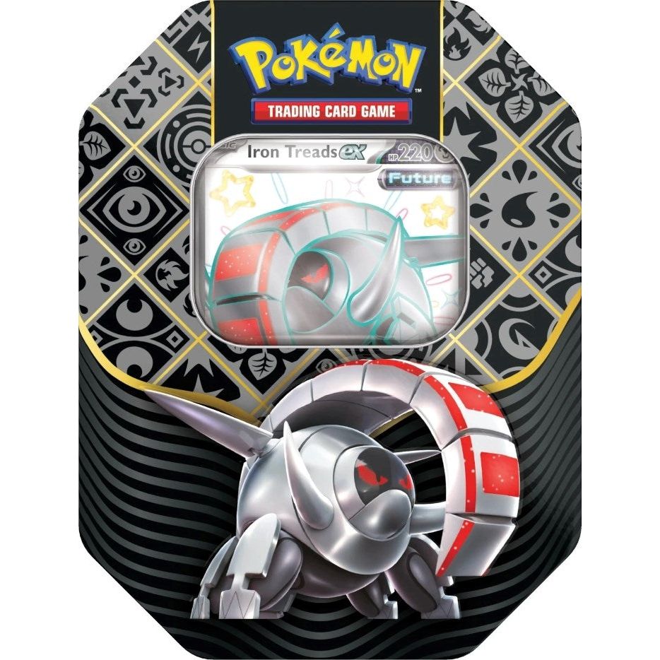 Image for Paldean Fates International Tin [Iron Treads ex] - Pokemon