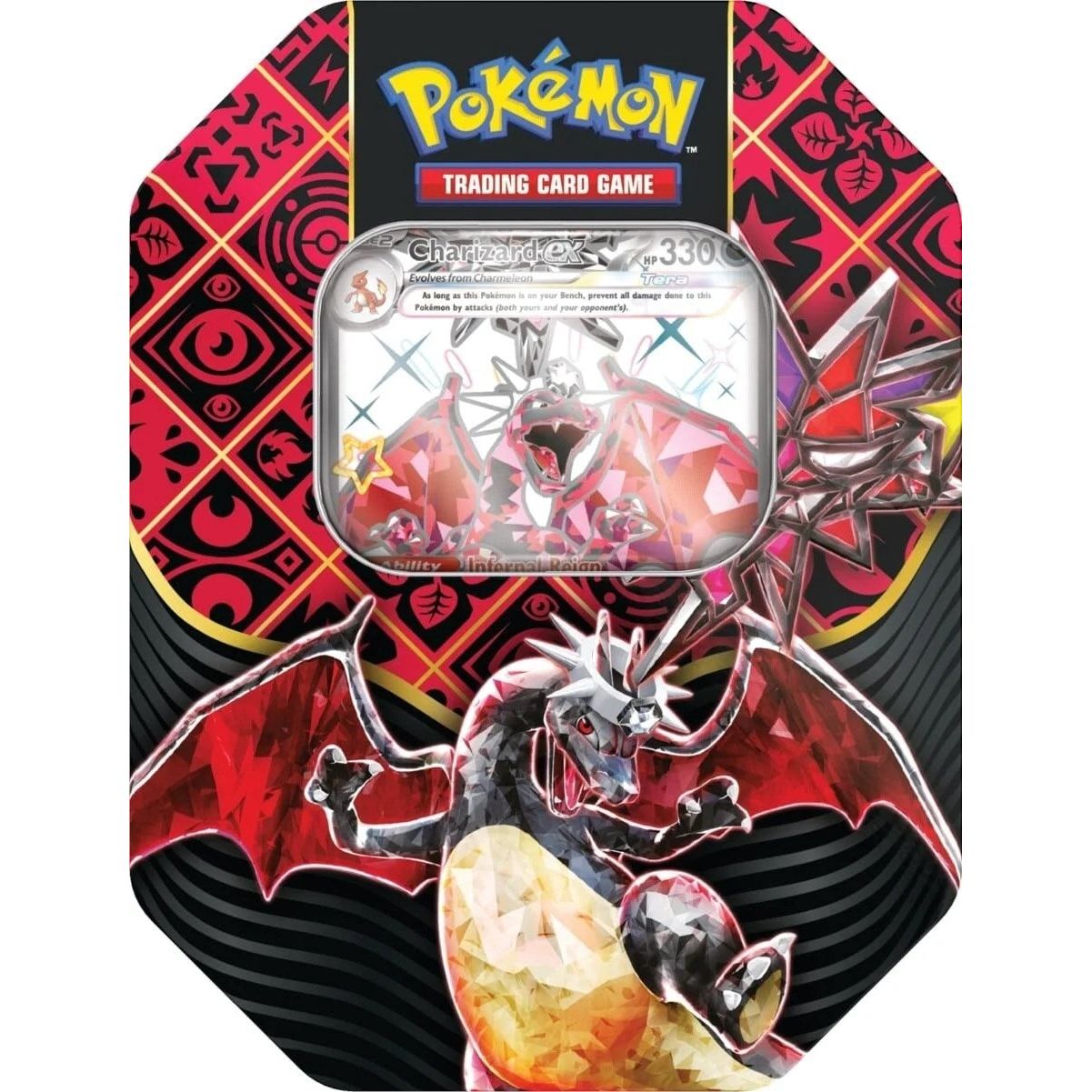 Image for Paldean Fates International Tin [Charizard ex] - Pokemon