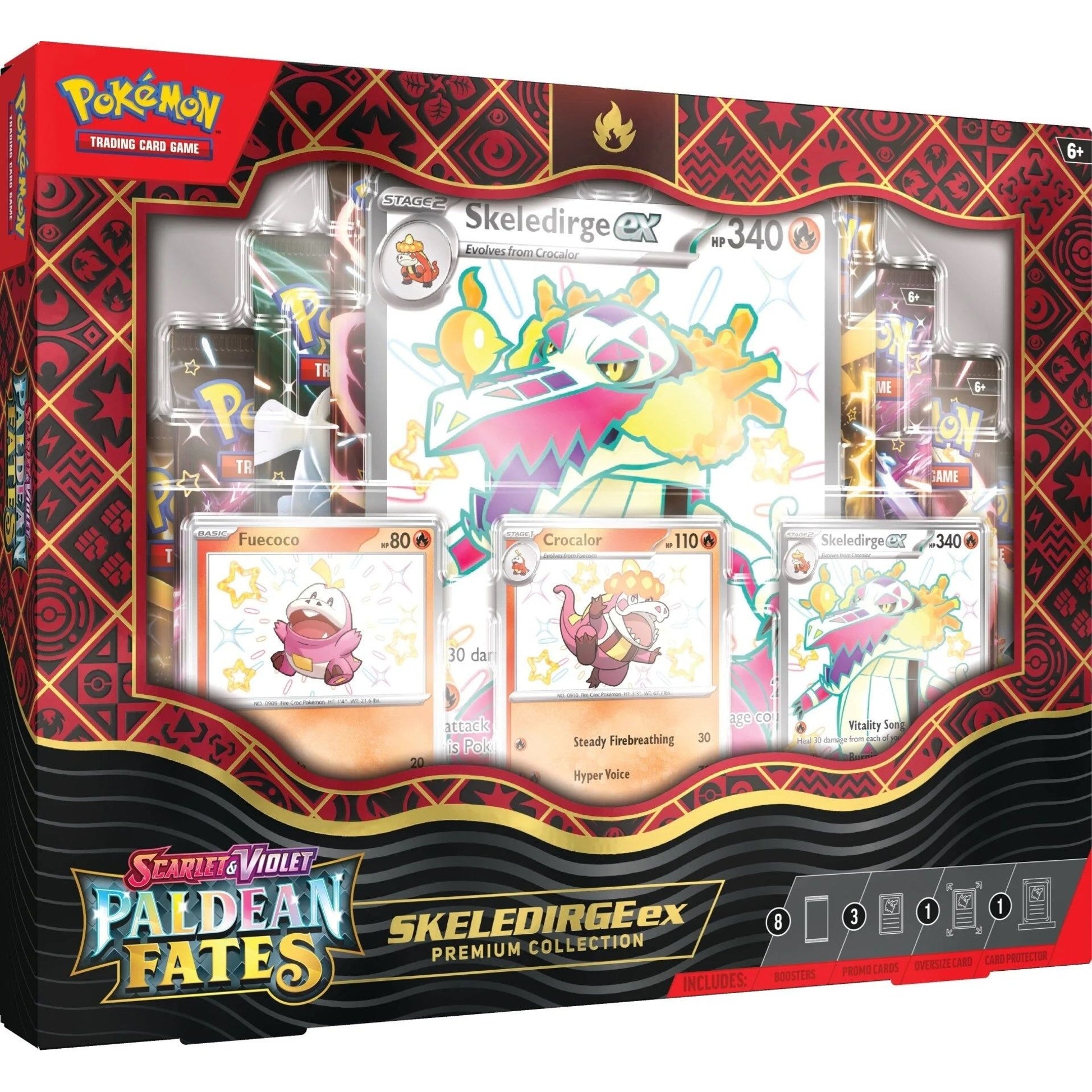 Image for Paldean Fates Premium Collection [Skeledirge ex] - Pokemon