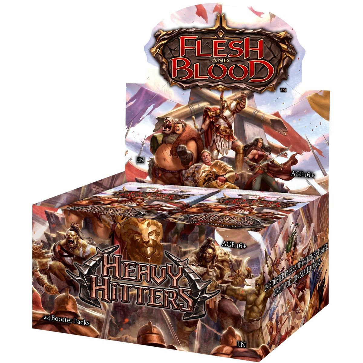 Image for Heavy Hitters Booster Box - Flesh and Blood TCG