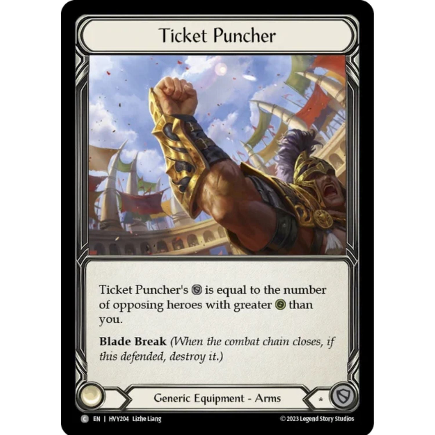 Image for Ticket Puncher (HVY204) (HVY) - Flesh and Blood TCG