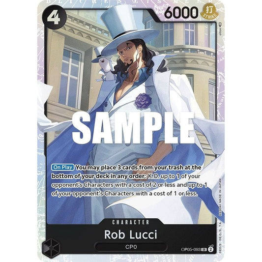 Image for Rob Lucci (093) (OP05-093) (OP05) - One Piece Card Game