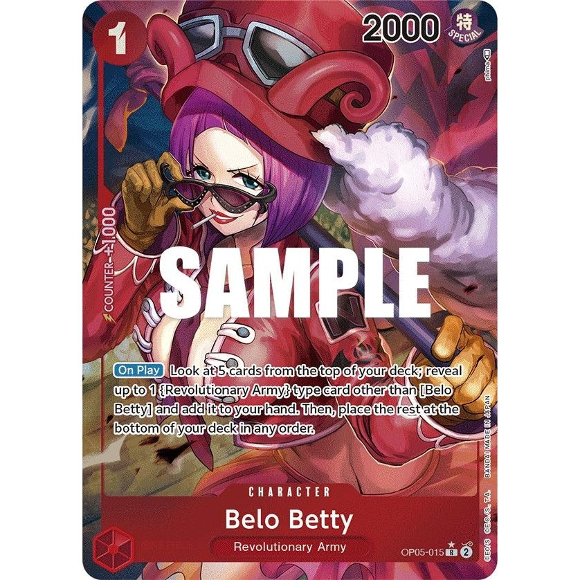 Image for Belo Betty (015) (Alternate Art) (OP05-015) (OP05) - One Piece Card Game