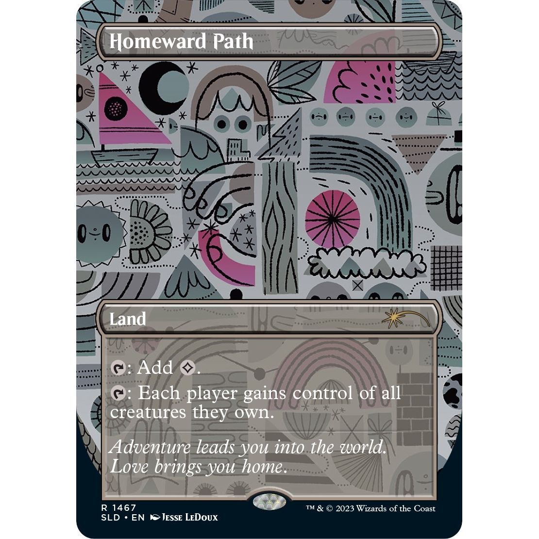 Image for Homeward Path (1467) (1467) (SLD) - Magic: The Gathering