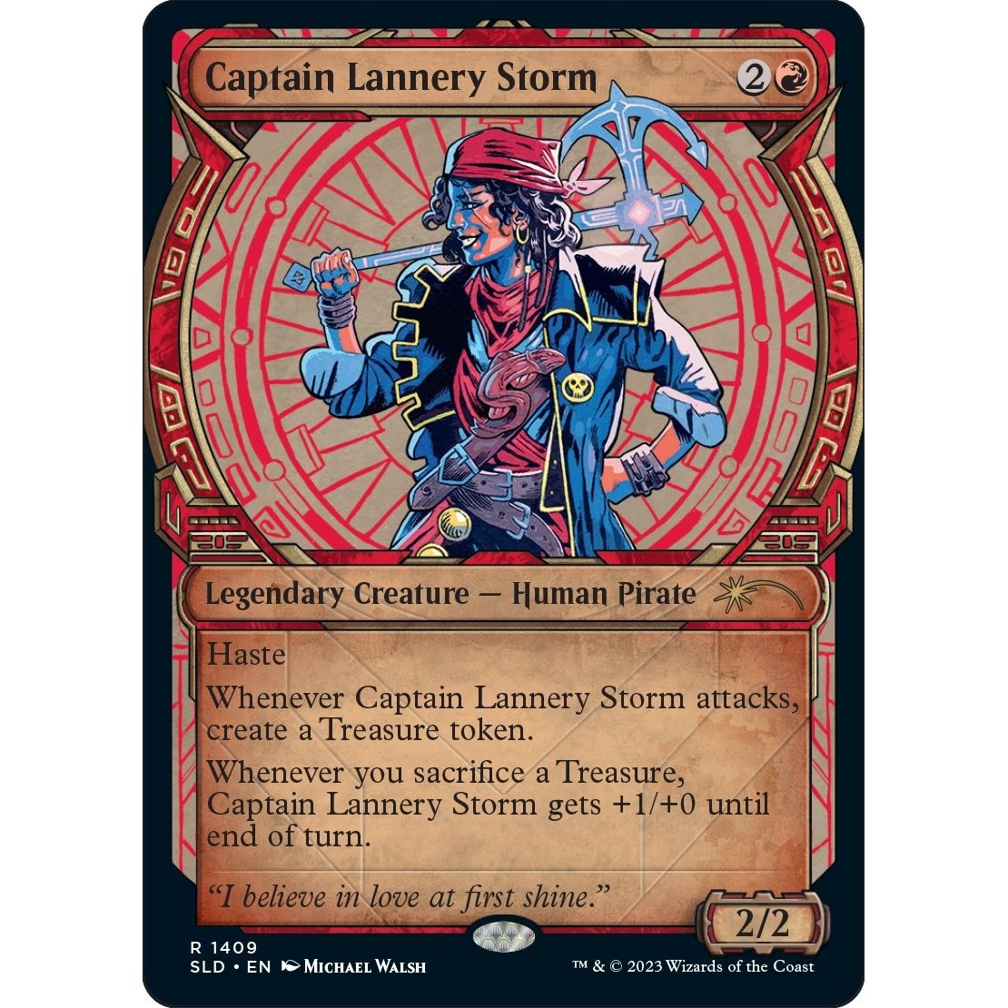 Image for Captain Lannery Storm (1409) (SLD) - Magic: The Gathering