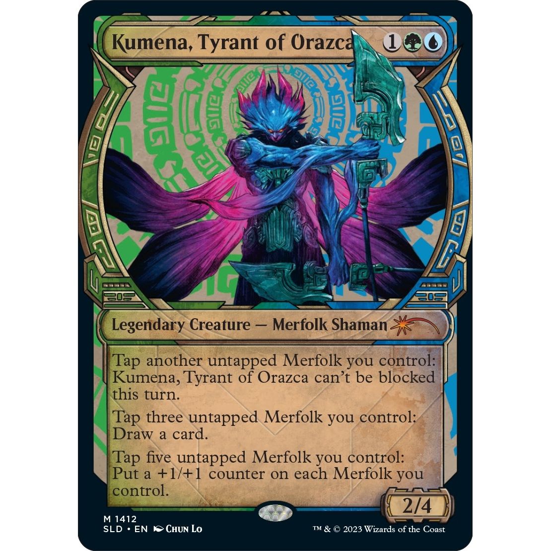 Image for Kumena, Tyrant of Orazca (1412) (SLD) - Magic: The Gathering