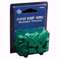 Image for Wooden Gaming Tokens: Green - Boardgames