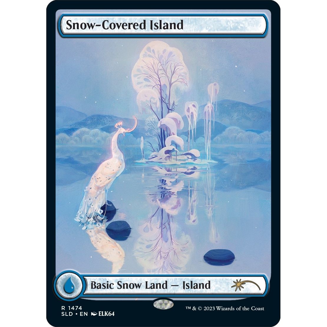 Image for Snow-Covered Island (1474) (1474) (SLD) - Magic: The Gathering