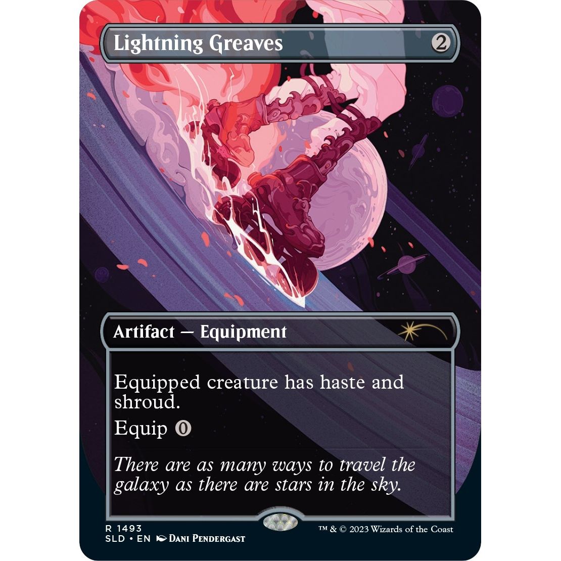 Image for Lightning Greaves (1493) (1493) (SLD) - Magic: The Gathering