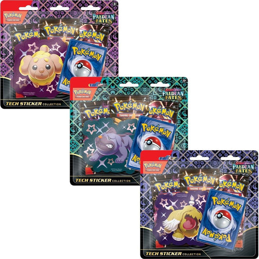 Image for Paldean Fates Tech Sticker Collections [Set of 3] - Pokemon