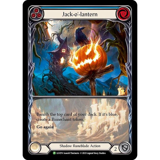 Image for Jack-o'-lantern (Blue) - LGS178 (LGS178) (PR) - Flesh and Blood TCG