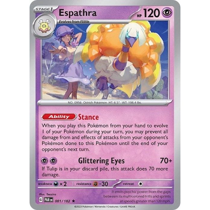 Image for Espathra - 081/182 (Non-Holo) (081/182) (PR) - Pokemon