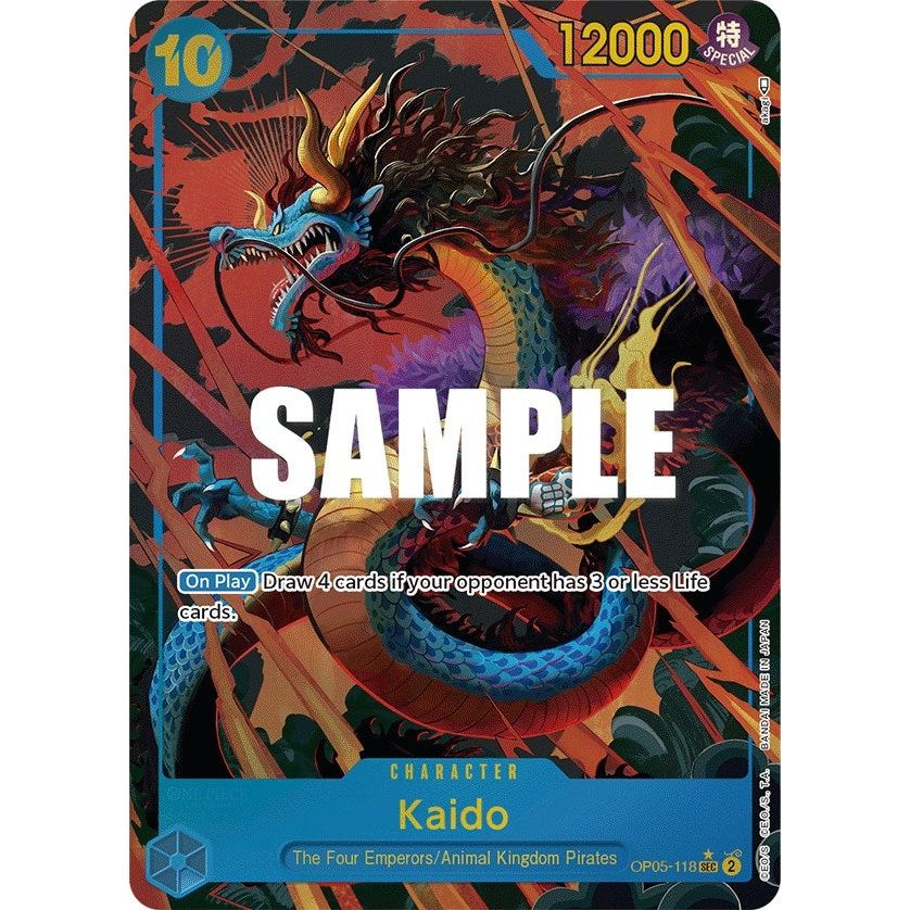 Image for Kaido (118) (Alternate Art) (OP05-118) (OP05) - One Piece Card Game