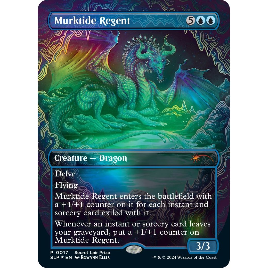 Image for Murktide Regent (17) (SLP) - Magic: The Gathering