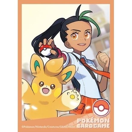 Image for Pokemon TCG: Pokemon Center Japan Exclusive Card Sleeves - Pokemon Trainers Nemora & Pawmot (64-Pack) - Card Sleeves