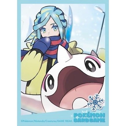 Image for Pokemon TCG: Pokemon Center Japan Exclusive Card Sleeves - Pokemon Trainers Grusha & Cetoddle (64-Pack) - Card Sleeves
