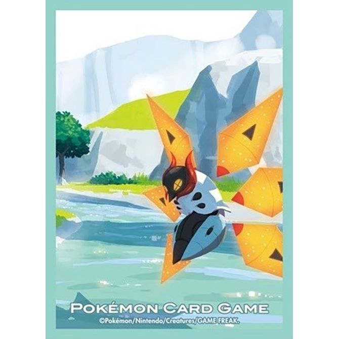 Image for Pokemon TCG: Pokemon Center Japan Exclusive Card Sleeves - Premium Matte Iron Moth (64-Pack) - Card Sleeves