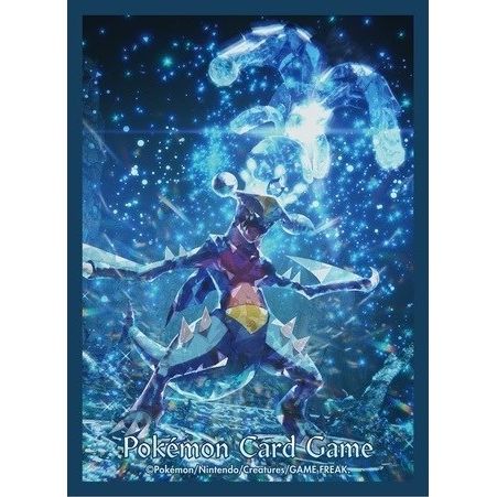 Image for Pokemon TCG: Pokemon Center Japan Exclusive Card Sleeves - Premium Gloss Terastal Garchomp (64-Pack) - Card Sleeves