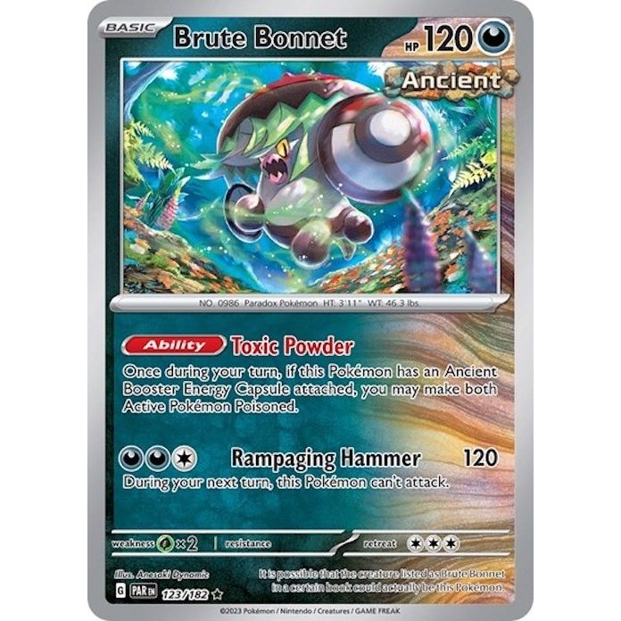 Image for Brute Bonnet - 123/182 (Cosmos Holo) (123/182) (MCAP) - Pokemon