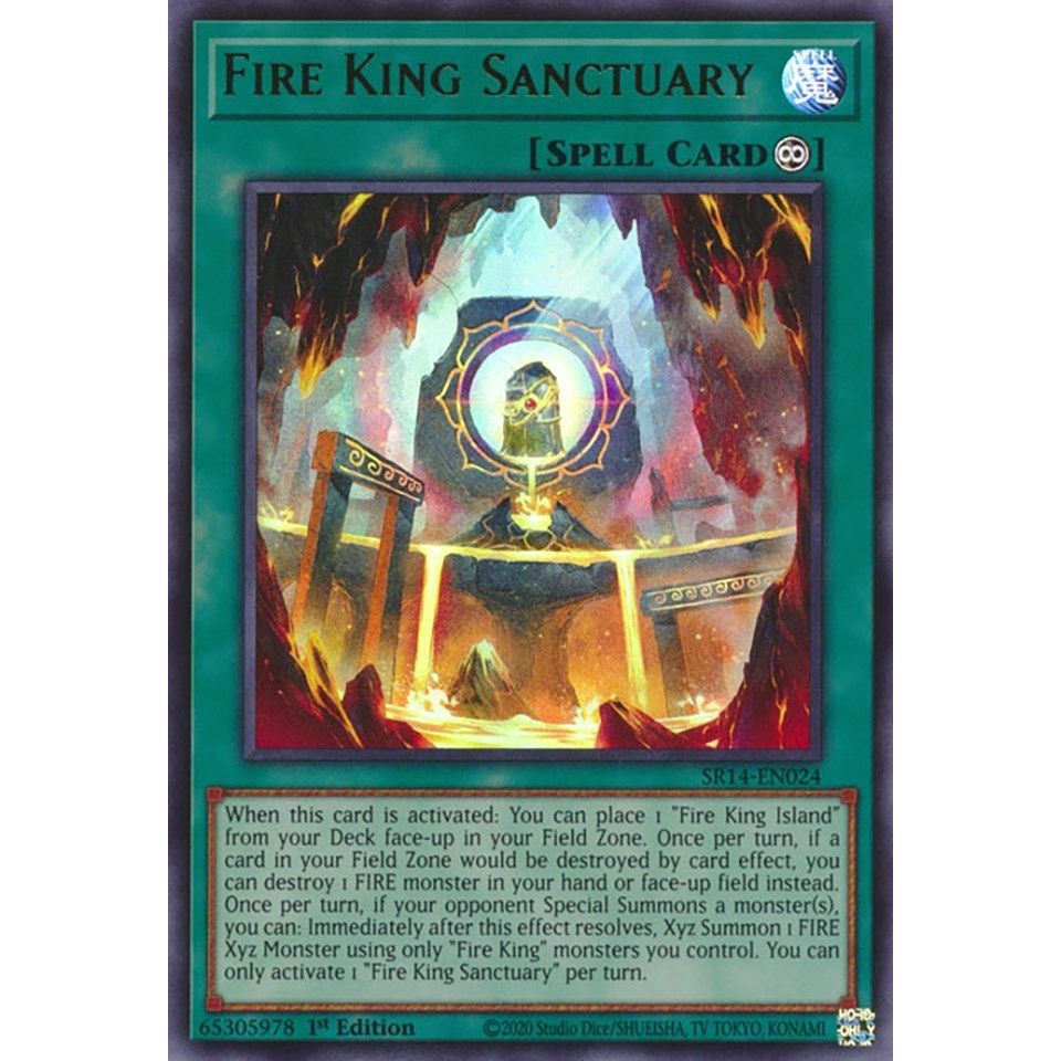 Image for Fire King Sanctuary (SR14-EN024) (SR14) - YuGiOh