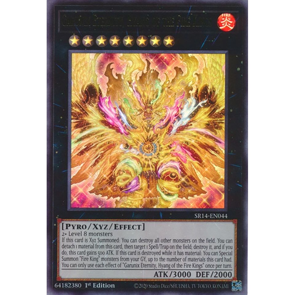 Image for Garunix Eternity, Hyang of the Fire Kings (SR14-EN044) (SR14) - YuGiOh