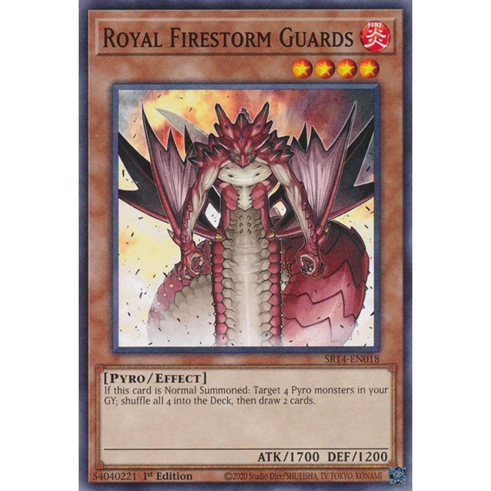 Image for Royal Firestorm Guards (SR14-EN018) (SR14) - YuGiOh