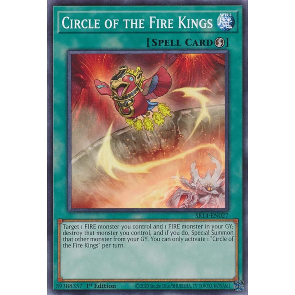 Image for Circle of the Fire Kings (SR14-EN027) (SR14) - YuGiOh