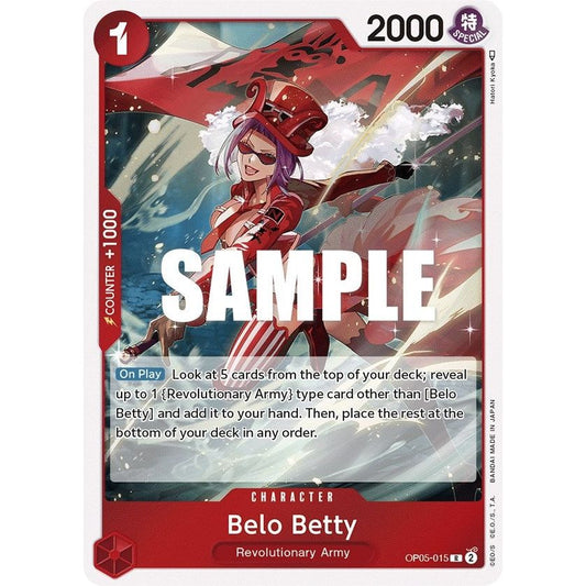 Image for Belo Betty (015) (OP05-015) (OP05) - One Piece Card Game
