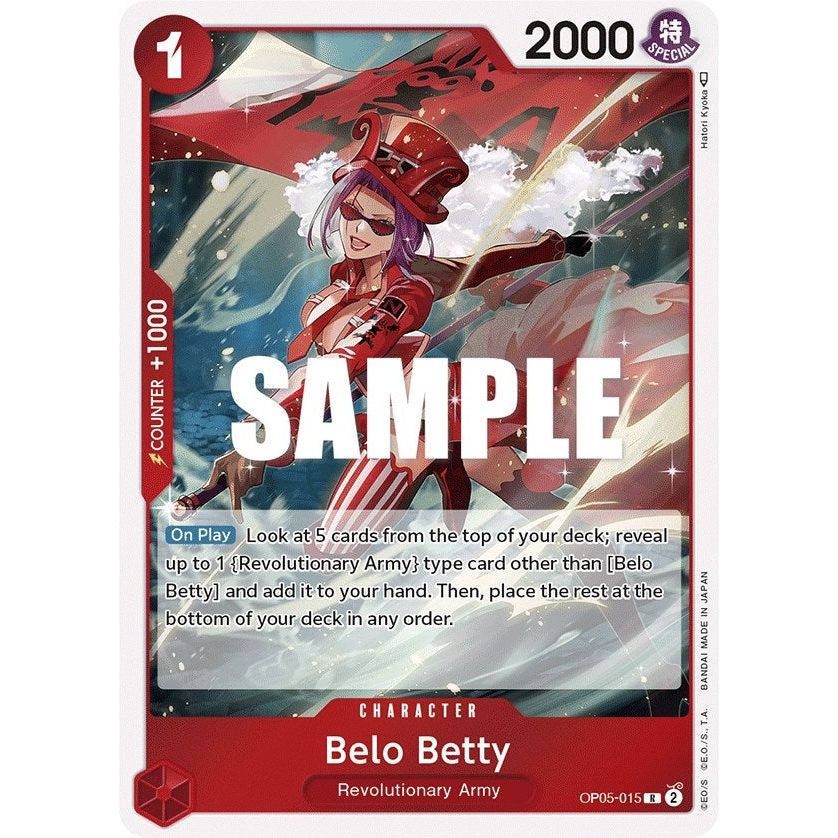 Image for Belo Betty (015) (OP05-015) (OP05) - One Piece Card Game
