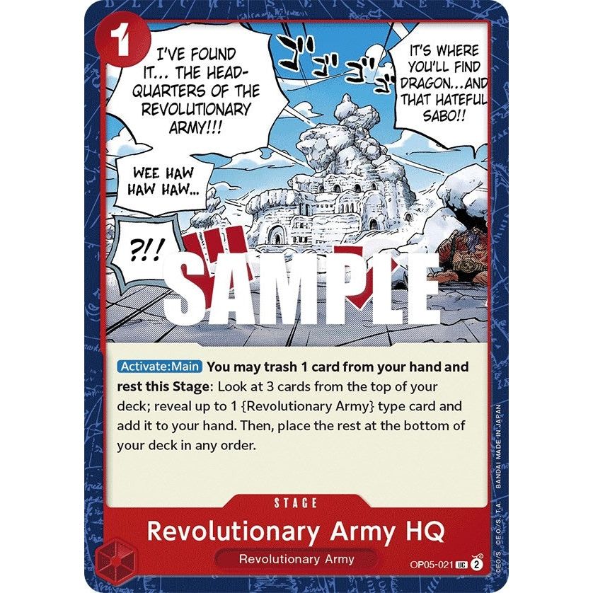 Image for Revolutionary Army HQ (OP05-021) (OP05) - One Piece Card Game