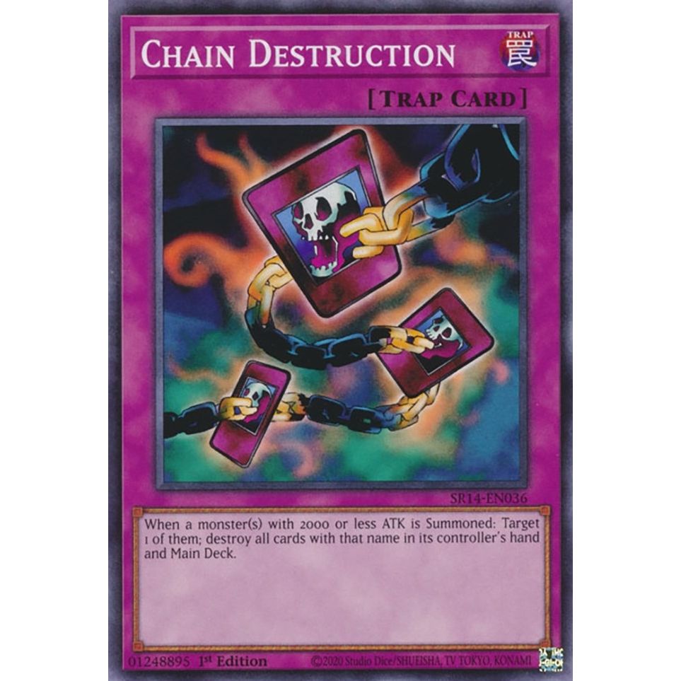 Image for Chain Destruction (SR14-EN036) (SR14) - YuGiOh