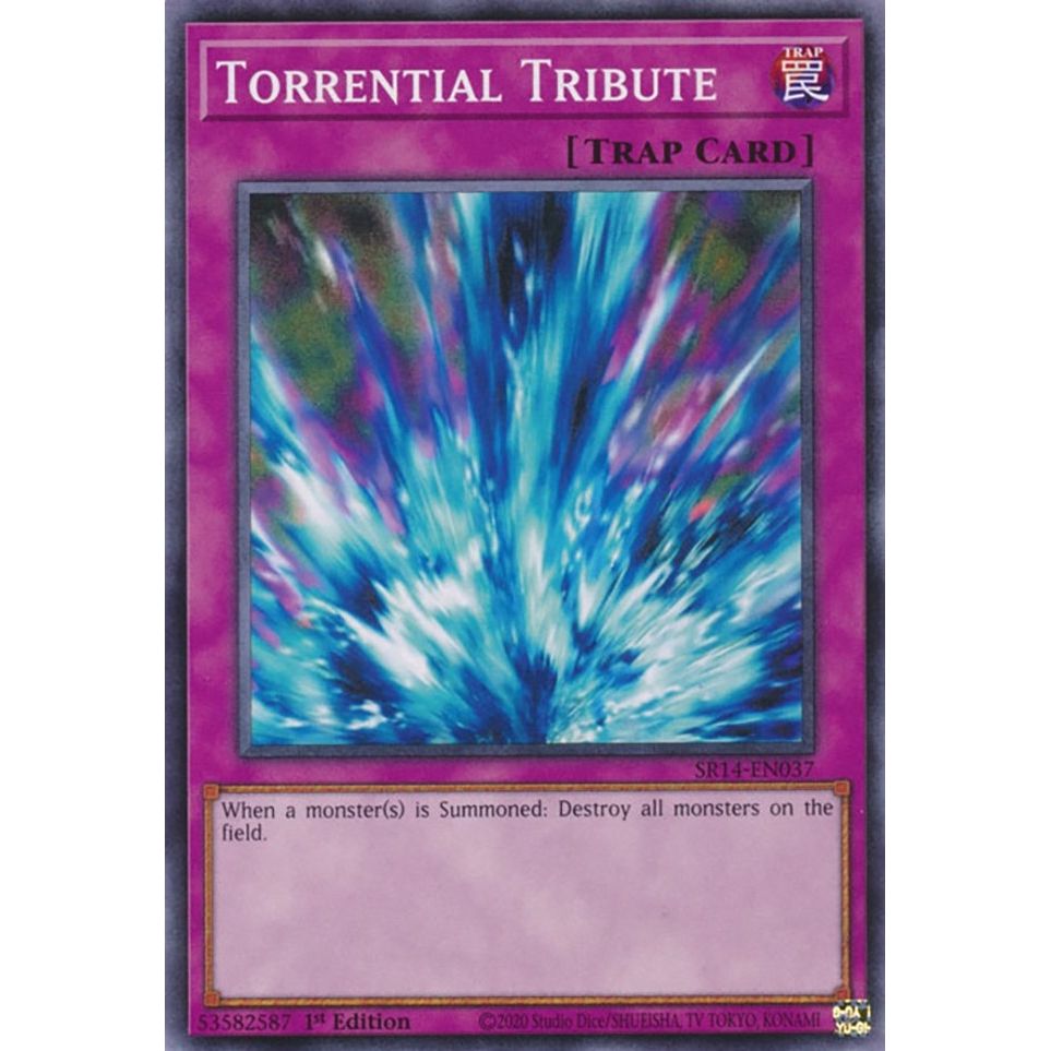 Image for Torrential Tribute (SR14-EN037) (SR14) - YuGiOh