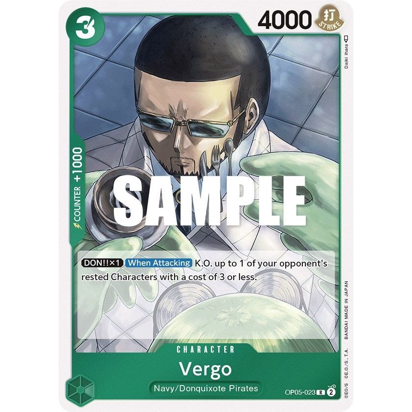 Image for Vergo (OP05-023) (OP05) - One Piece Card Game