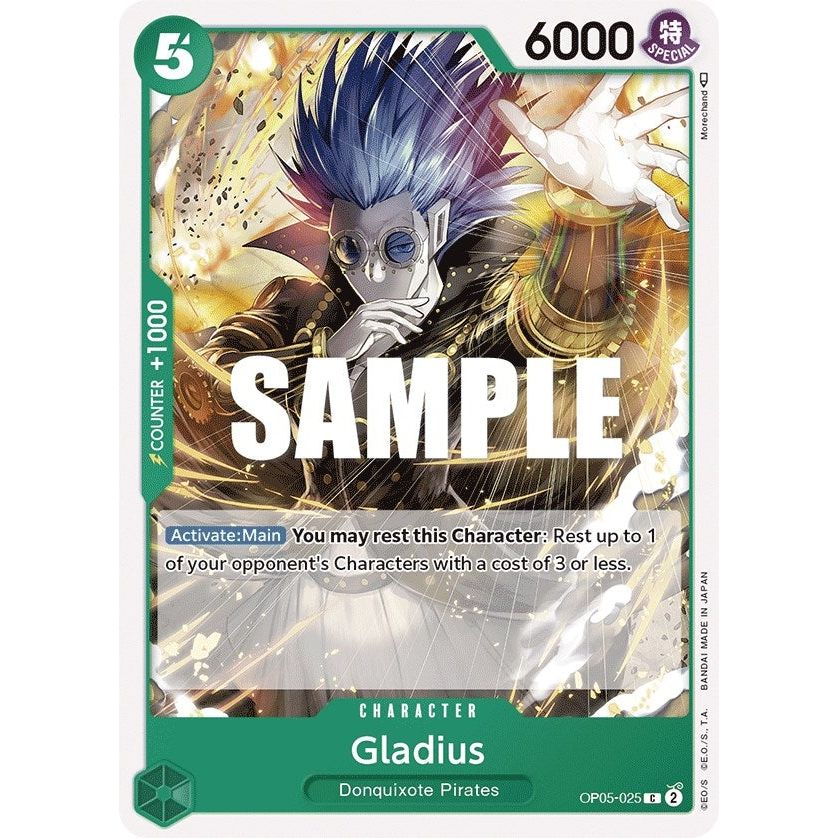 Image for Gladius (OP05-025) (OP05) - One Piece Card Game