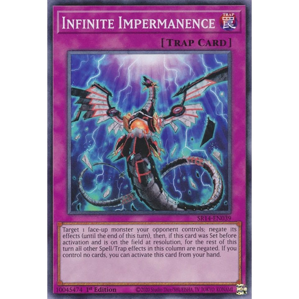 Image for Infinite Impermanence (SR14-EN039) (SR14) - YuGiOh