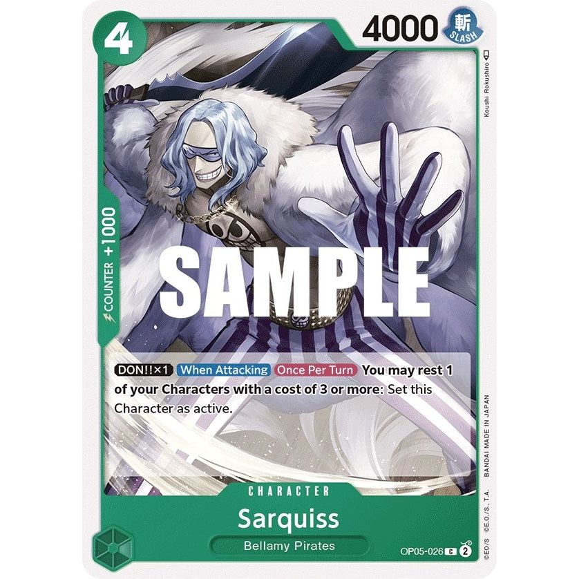 Image for Sarquiss (OP05-026) (OP05) - One Piece Card Game
