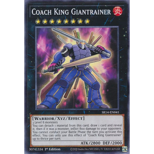 Image for Coach King Giantrainer (SR14-EN041) (SR14) - YuGiOh
