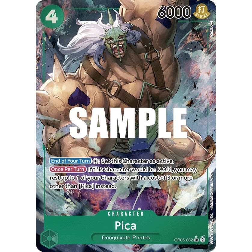 Image for Pica (Alternate Art) (OP05-032) (OP05) - One Piece Card Game