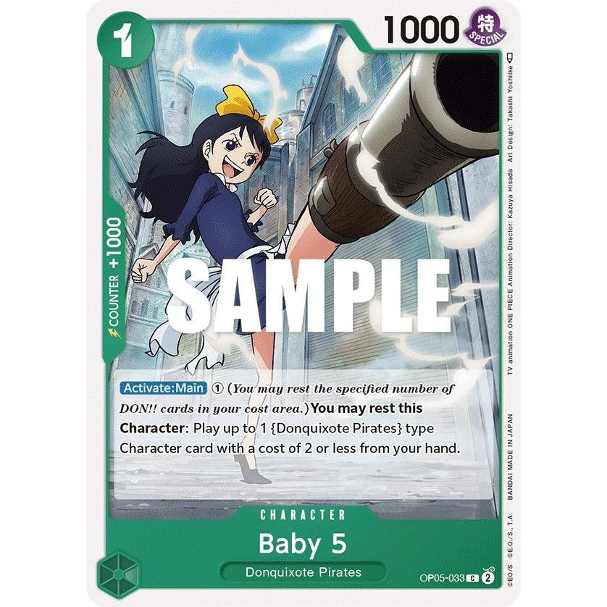 Image for Baby 5 (033) (OP05-033) (OP05) - One Piece Card Game