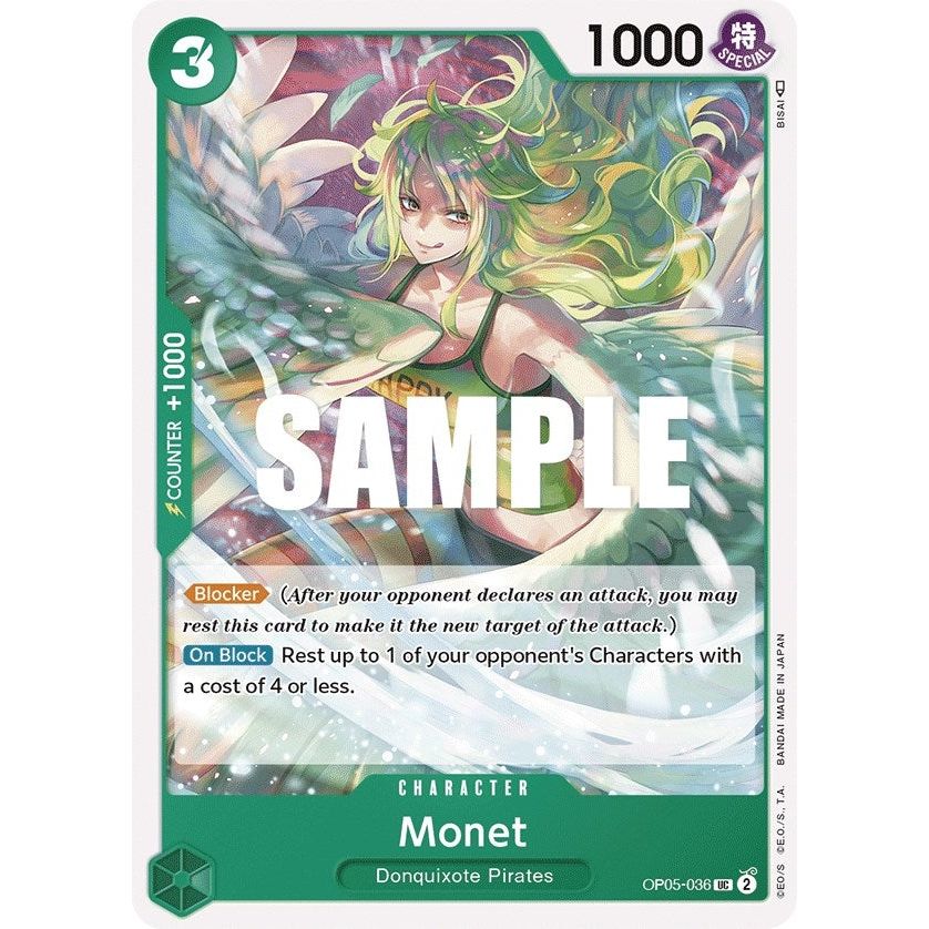 Image for Monet (OP05-036) (OP05) - One Piece Card Game