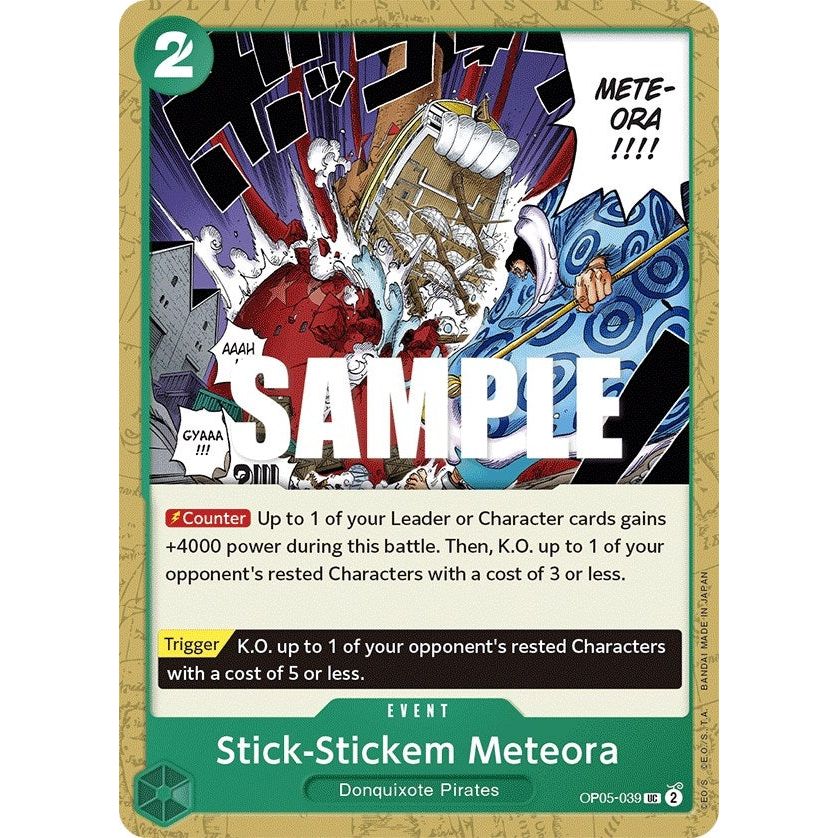 Image for Stick-Stickem Meteora (OP05-039) (OP05) - One Piece Card Game