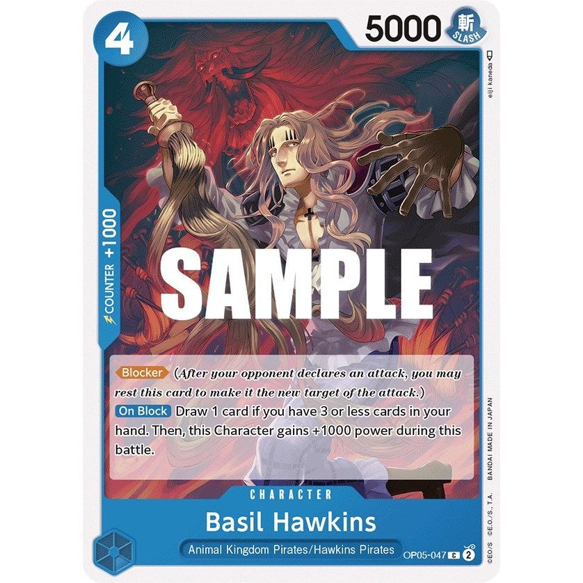 Image for Basil Hawkins (OP05-047) (OP05) - One Piece Card Game