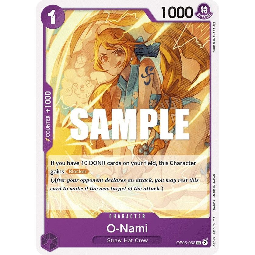 Image for O-Nami (OP05-062) (OP05) - One Piece Card Game