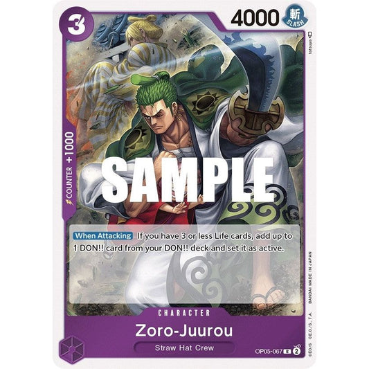 Image for Zoro-Juurou (OP05-067) (OP05) - One Piece Card Game